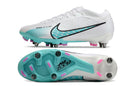 Chuteira Nike Mercurial Vapor 15 Elite SG Campo - Branco e Azul