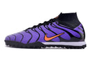 Chaussure de foot Nike Air Zoom Mercurial Superfly 9 Elite TF violette "Air Max TN"