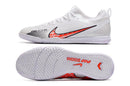 Chuteira Nike Air Zoom Mercurial Vapor 15 Pro Futsal - Branco e Laranja