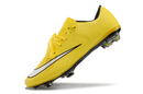 Chuteira Campo Nike Retrô Mercurial Vapor 10 FG Amarela e Branca