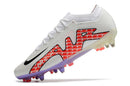 Chuteira Nike Mercurial Vapor 15 Elite SG Campo - Branca e Vermelha