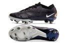Chuteira Campo Nike Air Zoom Mercurial Vapor 15 Elite Trava Mista Preta e Cobre "Especial 2001 Pack"