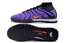 Chaussure de foot Nike Air Zoom Mercurial Superfly 9 Elite TF violette "Air Max TN"