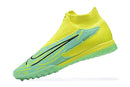 Chuteira Society Nike Phantom GX DF Elite TF Verde e Azul