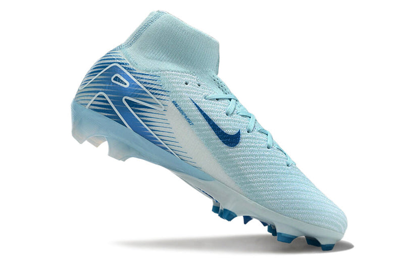 Chuteira Campo Nike Air Zoom Mercurial Superfly 10 Elite FG Azul "Mad Ambition"