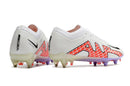 Chuteira Nike Mercurial Vapor 15 Elite SG Campo - Branco e Vermelho