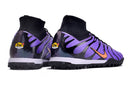 Chaussure de foot Nike Air Zoom Mercurial Superfly 9 Elite TF violette "Air Max TN"