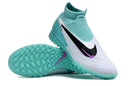 Chaussure de foot Nike Phantom GX DF Elite blanche et verte "Peak Ready Pack"