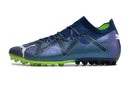 Chaussure de foot Puma Future Ultimate MG Bleu et Vert "Gear Up Pack"