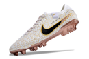 Chaussure de foot Nike Tiempo Legend 10 Elite FG blanche et dorée "United Golden Pack"