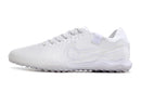 Chuteira Society Nike Tiempo Legend 10 Pro TF Branca "Whiteout Special"