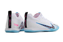 Chuteira Nike Air Zoom Mercurial Vapor 15 Pro Futsal - Branco e Azul