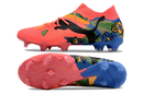 Chaussure de football Puma Future 7 FG rose, bleue, verte et jaune "Pack Brésil"