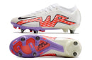 Chuteira Nike Mercurial Vapor 15 Elite SG Campo - Branco e Vermelho