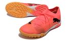 Chaussure de foot Society Puma Future 7 TF Rose et Jaune