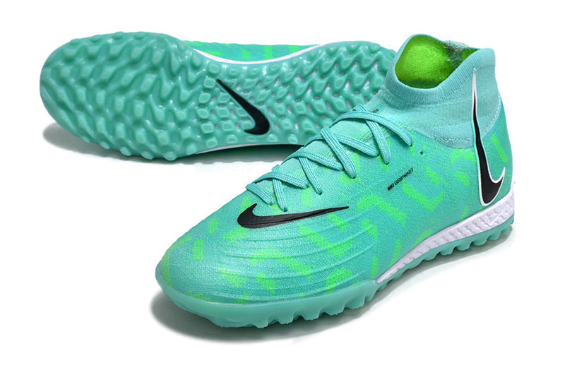 Chaussure de foot Society Nike Phantom Luna Elite TF Verte