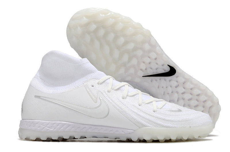 Chaussure de foot Nike Society Phantom Luna Elite TF Blanche "Pearlized Pack"