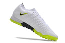 Chaussure de foot Society Nike Phantom Ultra Venom Elite TF Blanche et Verte