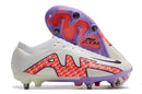 Chuteira Nike Mercurial Vapor 15 Elite SG Campo - Branca e Vermelha