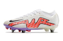 Chuteira Nike Mercurial Vapor 15 Elite SG Campo - Branca e Vermelha