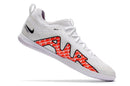 Chuteira Nike Air Zoom Mercurial Vapor 15 Pro Futsal - Branco e Laranja