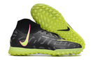 Chaussure de foot Nike Phantom Luna Elite TF noire et verte