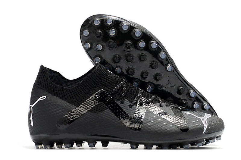 Chaussure de foot Society Puma Future Ultimate MG Noire "Eclipse Pack"