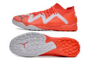 Chaussure de foot Puma Future Ultimate TF rouge et blanche "Inferno"