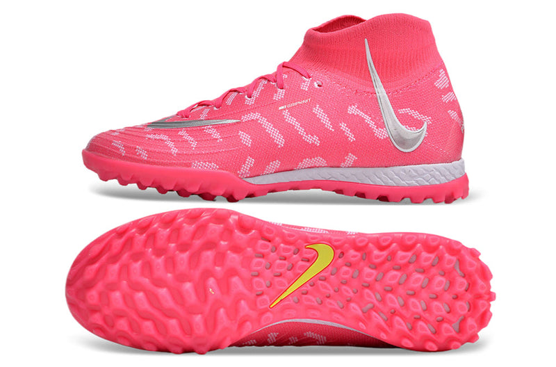 Chaussure de foot Nike Phantom Luna Elite TF rose