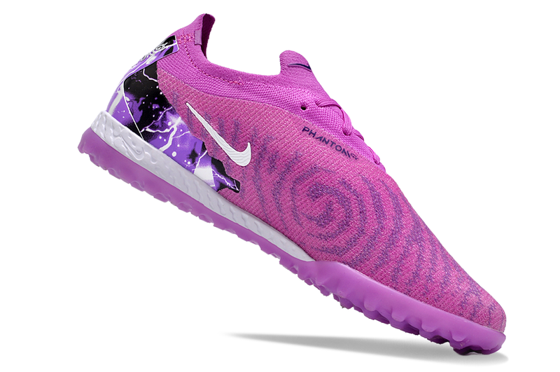 Chaussure de foot Society Nike Phantom GX Elite TF Violet "Thunder"