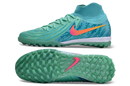 Chaussure de foot Nike Phantom Luna Elite TF Bleu et Vert "Vortex Pack"