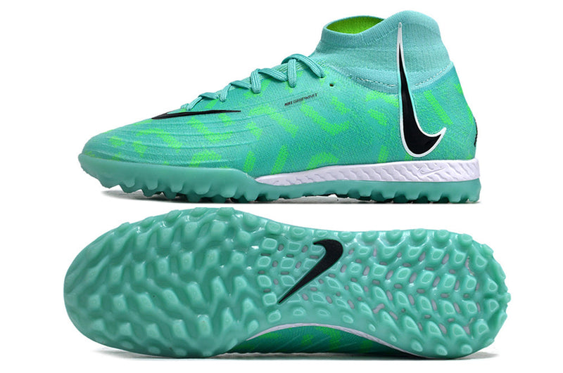 Chaussure de foot Society Nike Phantom Luna Elite TF Verte