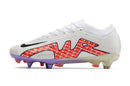 Chuteira Nike Mercurial Vapor 15 Elite SG Campo - Branco e Vermelho