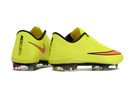 Chaussure de foot Nike Retro Mercurial Vapor 10 FG Vert Neon et Orange