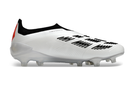 Chuteira Campo Adidas Predator LL Elite FG Branca e Preto