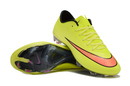 Chaussure de foot Nike Retro Mercurial Vapor 10 FG Vert Neon et Orange