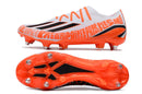 Chuteira Campo Adidas X Speedportal Messi.1 Ponta de Aluminio Branca e Laranja "Balon te Adoro Pack"
