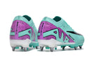 Chuteira Campo Nike Air Zoom Mercurial Vapor 15 Elite Trava Mista Azul e Roxa "Peak Ready Pack"