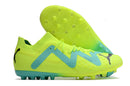 Chuteira Society Puma Future Ultimate MG Verde "Pursuit Pack"