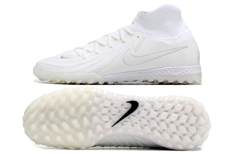 Chaussure de foot Nike Society Phantom Luna Elite TF Blanche "Pearlized Pack"