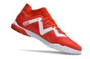 Chaussure de foot Puma Future Ultimate TF rouge et blanche
