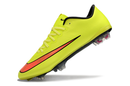 Chaussure de foot Nike Retro Mercurial Vapor 10 FG Vert Neon et Orange