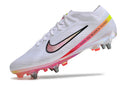 Chaussure de football Nike Air Zoom Mercurial Vapor 15 Elite, semelle mixte, blanche, modèle "Rashford"