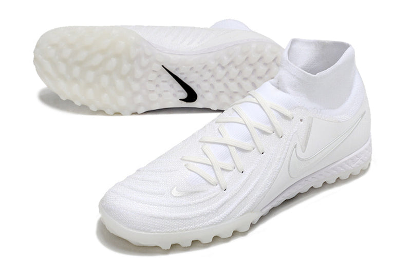 Chaussure de foot Nike Society Phantom Luna Elite TF Blanche "Pearlized Pack"
