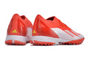 Chaussure de foot Adidas X Crazyfast.1 TF rouge "Energy Citrus Pack"