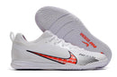 Chuteira Nike Air Zoom Mercurial Vapor 15 Pro Futsal - Branco e Laranja