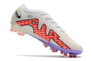 Chuteira Nike Air Zoom Mercurial Vapor 15 Elite Campo - Branco e Vermelho