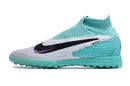 Chaussure de foot Nike Phantom GX DF Elite blanche et verte "Peak Ready Pack"