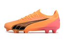 Chaussure de football Puma Ultra Ultimate FG Orange et Rose "Forever Faster Pack"