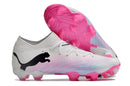 Chaussure de football Puma Future 7 FG blanche et rose "Phenomenal Pack"
